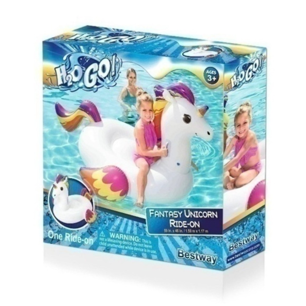 NIB. BESTWAY H2OGO Fantasy Unicorn Ride On